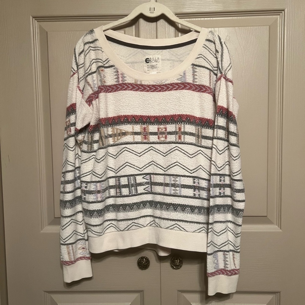 Billabong Multicolor Patterned Sweater